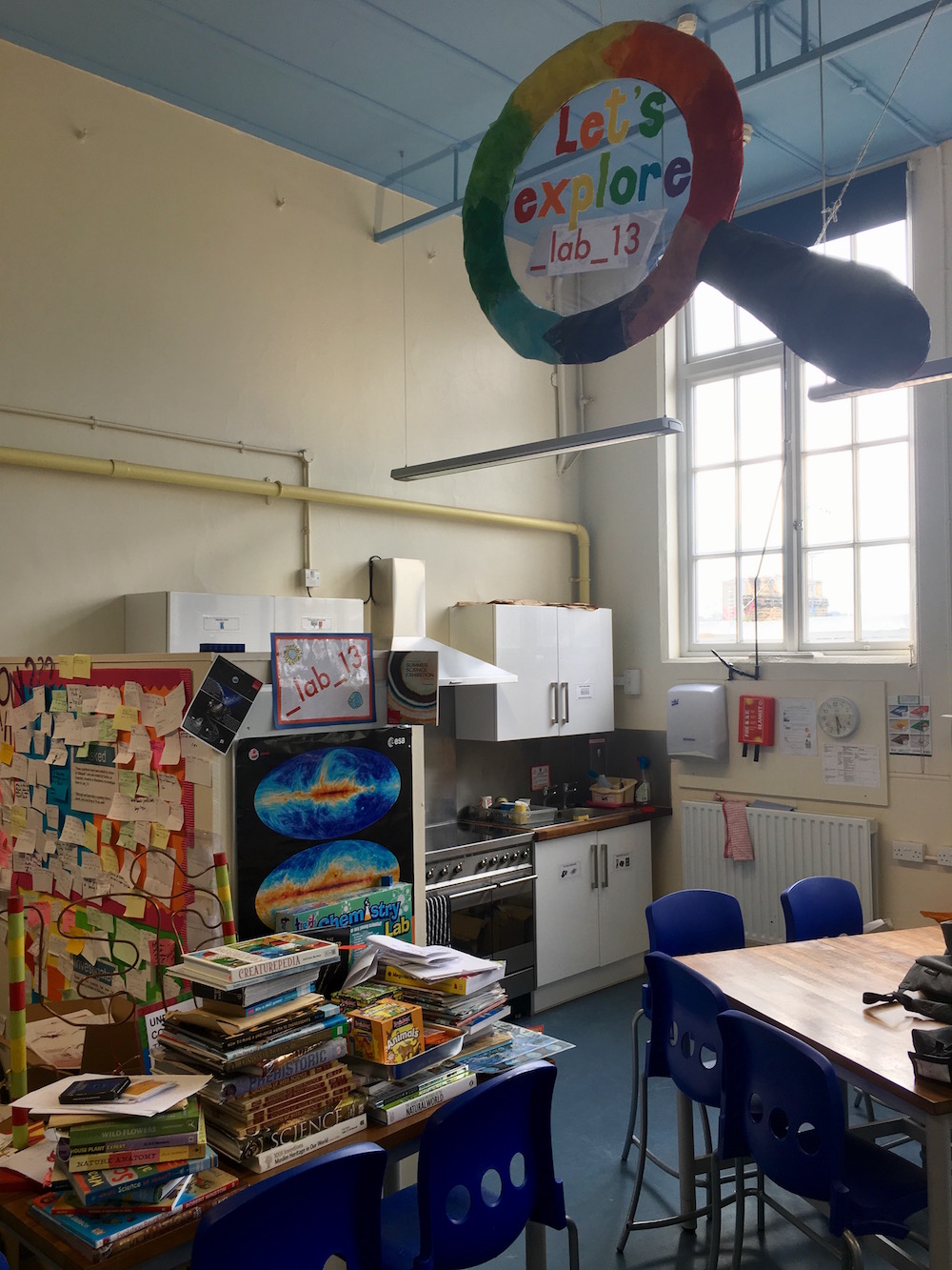 Part of Lab_13 at Gillespie Primary School.